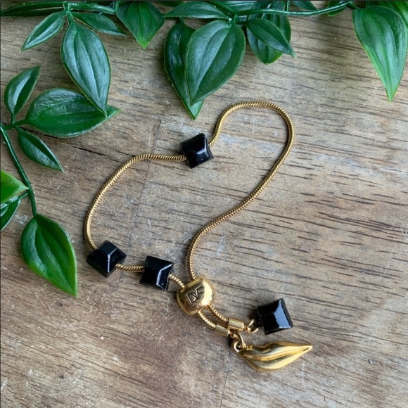 DVF Black and Gold Bracelet - Picture 3 of 3